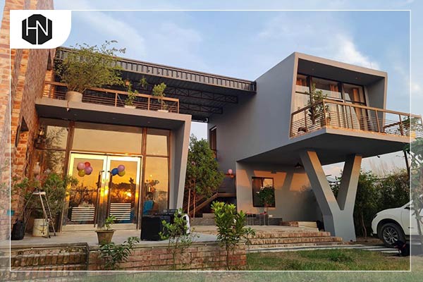 طراحی ویلای دوبلکس شیک