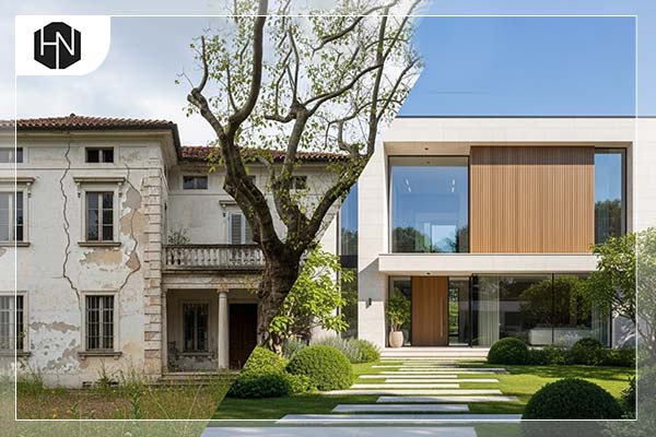 بازسازی ویلای قدیمی