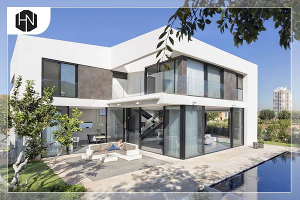 زیباترین نمای ساختمان ویلایی